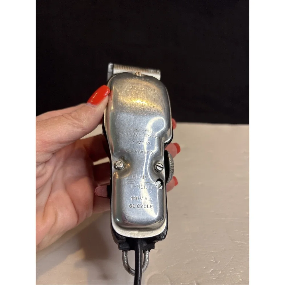 Vintage Wahl Clipper Co Taperline Corded Electric Hair Clippers Art Deco Works